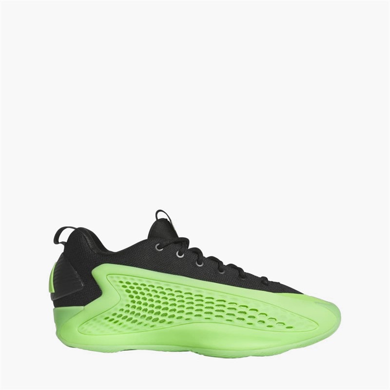adidas Mężczyźni buty do koszykówki anthony edwards 1 low 'slime' - Lucid Lime/Aurora Ink/Czarny podstawowy