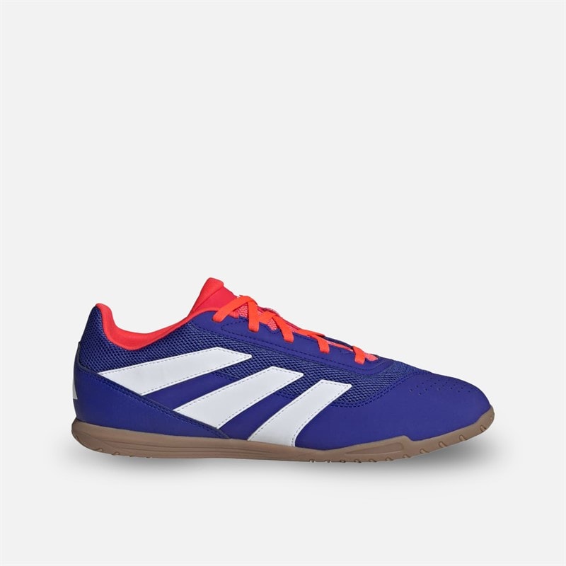 adidas Heren predator club in indoor sala voetbalschoenen - Cloud White/Lucid Blue/Solar Red