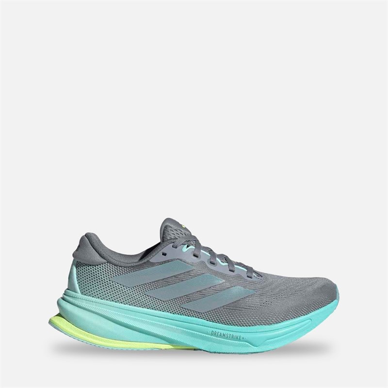 adidas Damen - Supernova Rise 2 Neutrale Laufschuhe - Grau/Magic Grey Metallic/Flash Aqua