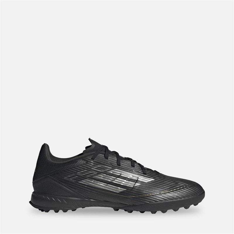 adidas Heren f50 league dark spark pack tf astro voetbalschoenen - Core Black/Iron Metallic/Gold Metallic