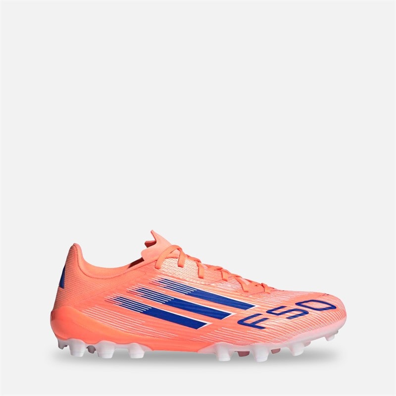 adidas Heren f50 league ag kunstgras voetbalschoenen beam orange/lucid blue/cloud white - Beam Orange/Lucid Blue/Wit