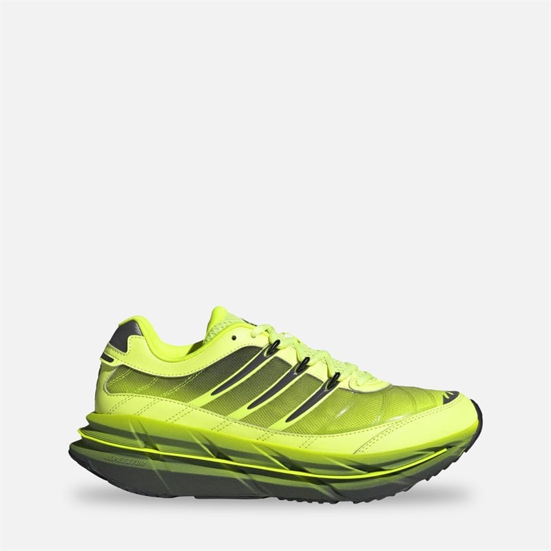 adidas Mężczyźni buty sportowe adistar hrmy - Hi-Res Yellow/Iron Metallic/Core Czarny