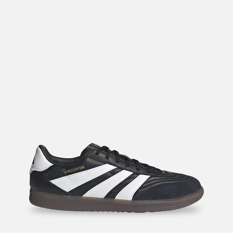 adidas Herren - Predator Freestyle Sneaker - Core Schwarz/Weiß/Gold Metallic