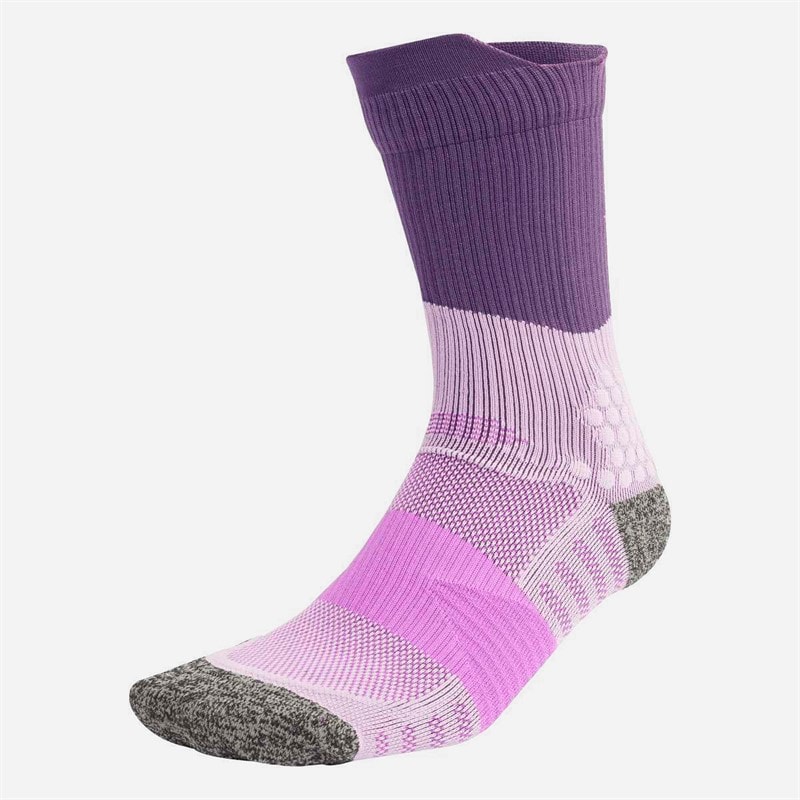 adidas runxboost amortyzowane skarpetki do biegania za kostkę - Powder Plum/Aurora Plum/Fioletowy Burst