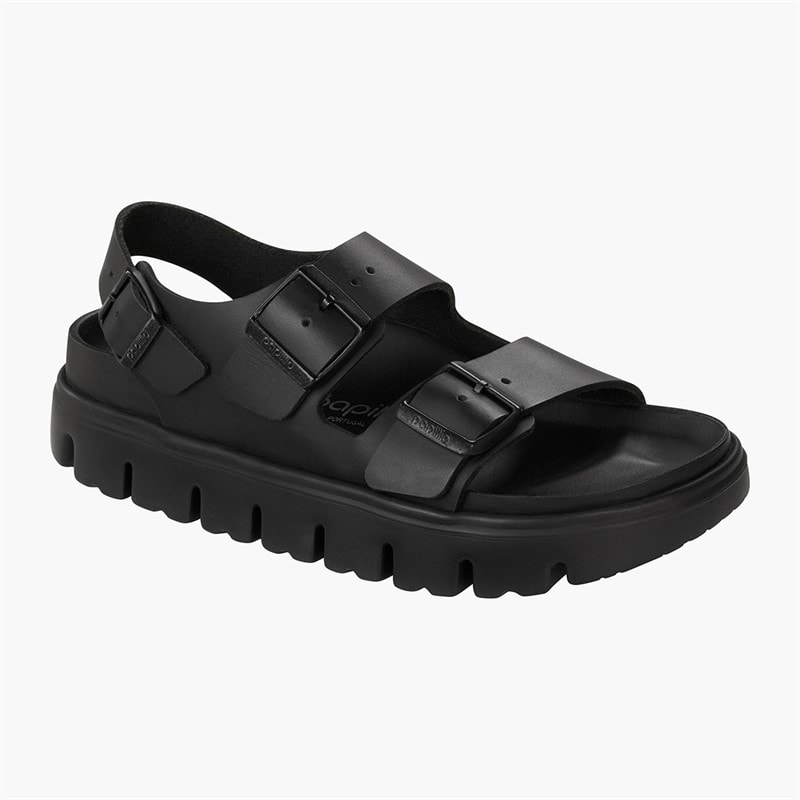 Birkenstock Sandales épaisses Milano femmes - Noir