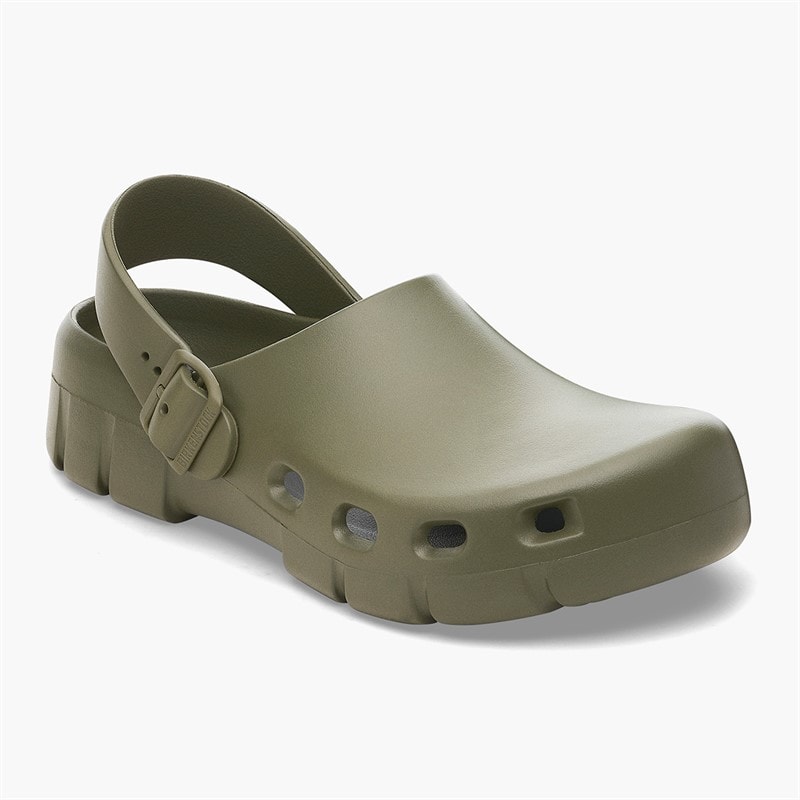 Birkenstock Mężczyźni klapki birki flow eva - Khaki