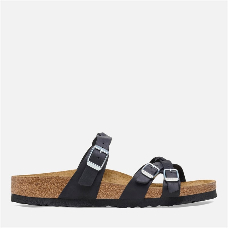 Birkenstock Sandales à brides tressées Franca femmes - Noir