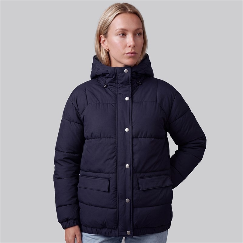 True North Damen - ZINK Lily Wattierte Jacke - Schwarz
