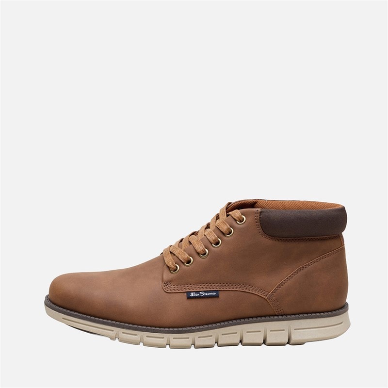Ben Sherman Herren - Carlton Chukka-Stiefel - Tan/Braun