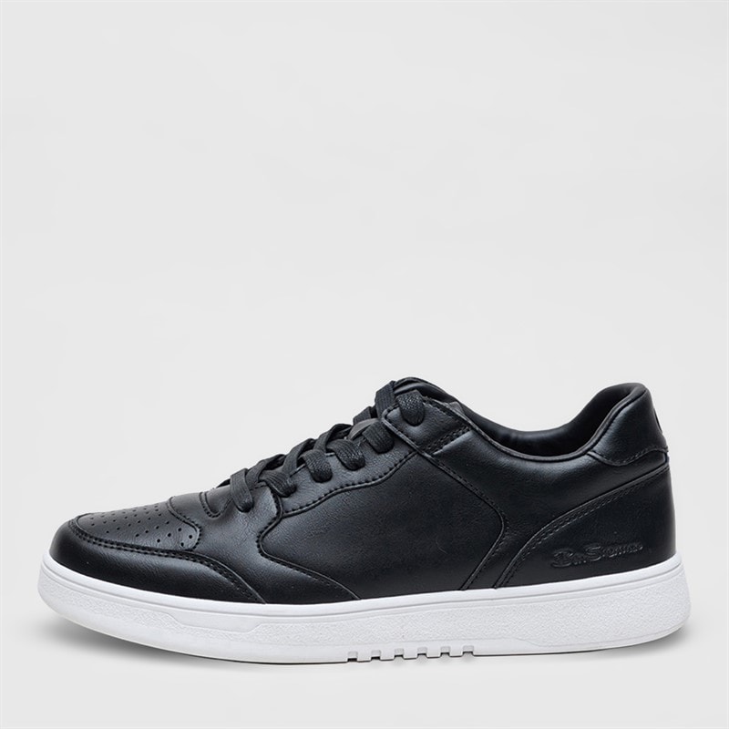 Ben Sherman Baskets de match hommes - Noir/Blanc