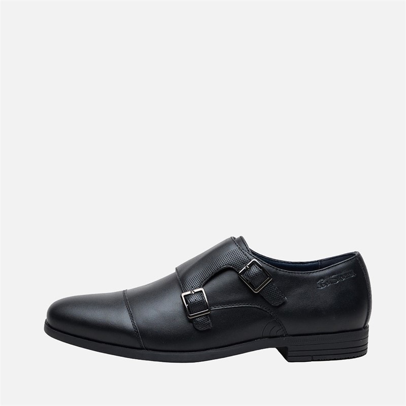 Ben Sherman Herren - Rick Monk Schuhe - Schwarz