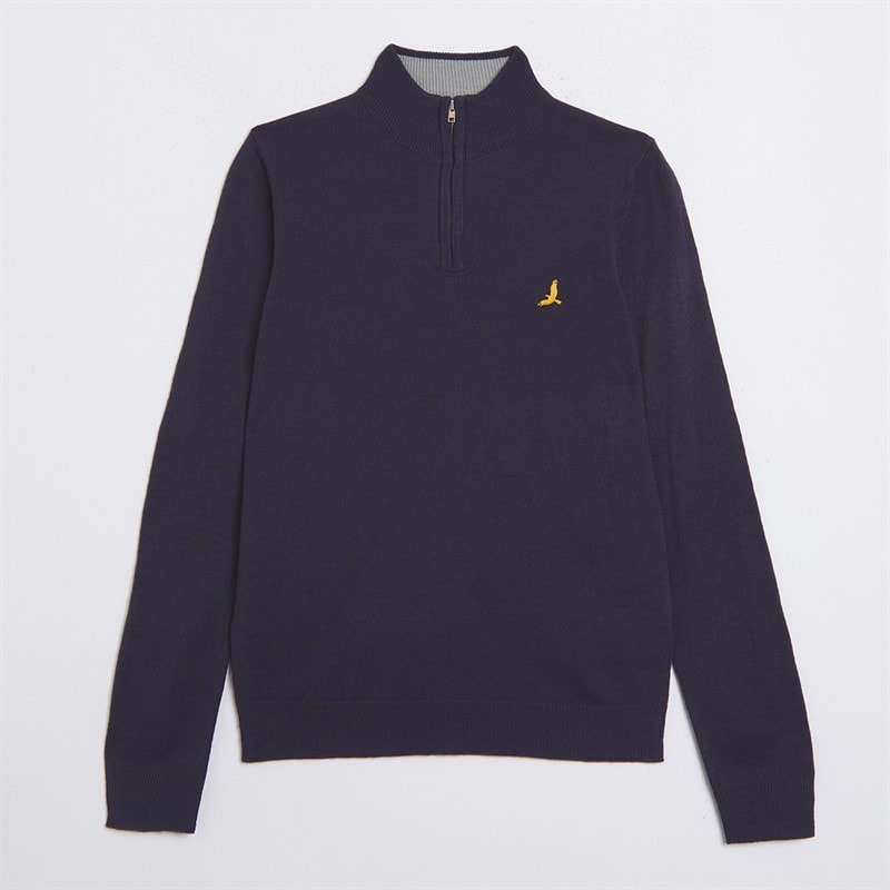 Brave Soul Pull à demi-fermeture éclair garçons - Midnight Navy