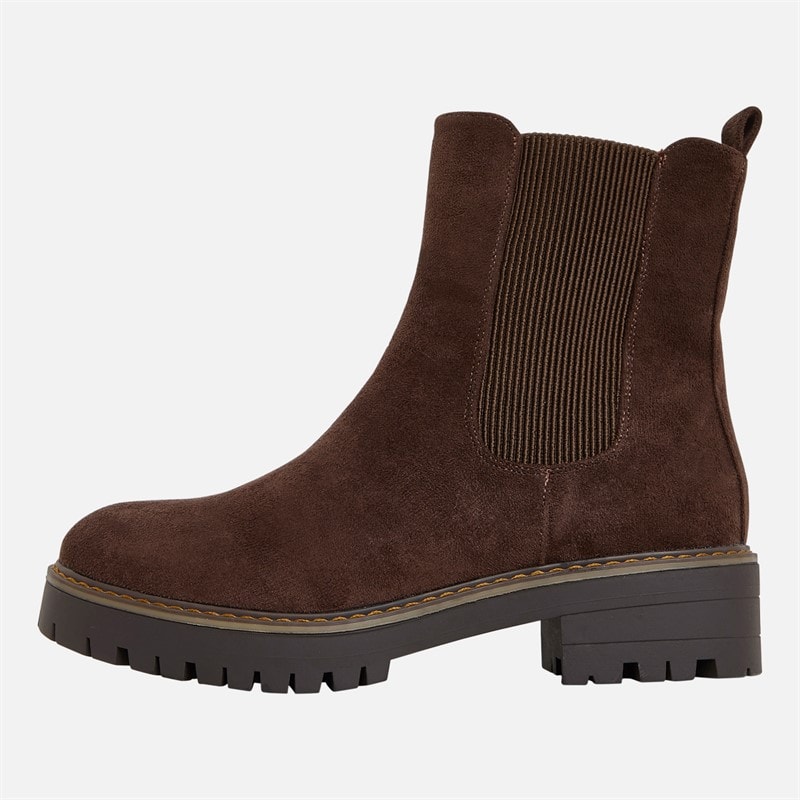 Brave Soul Damskie buty chelsea sam - Chocolate Brown