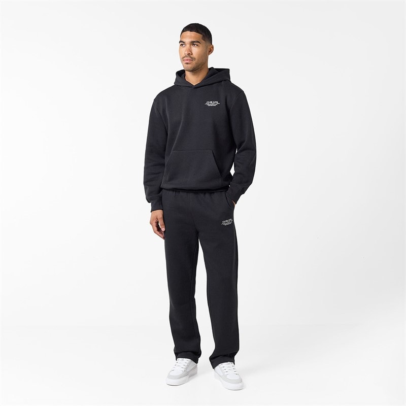Closure London Herren - Crafted Luxus-Trainingsanzug - Schwarz