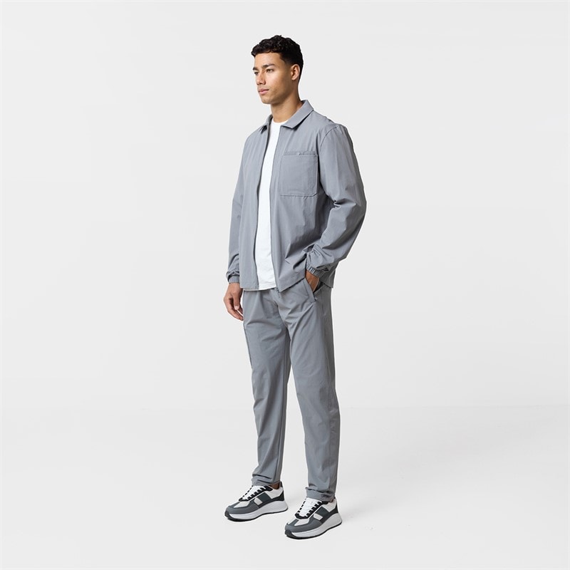 Closure London Heren closure tech overshirt - Mid Grey