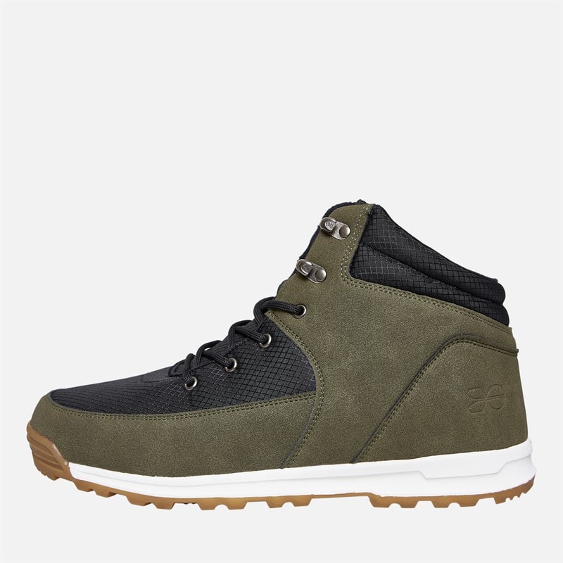 Crosshatch Mężczyźni buty fordbliss - Czarny/Dark Olive