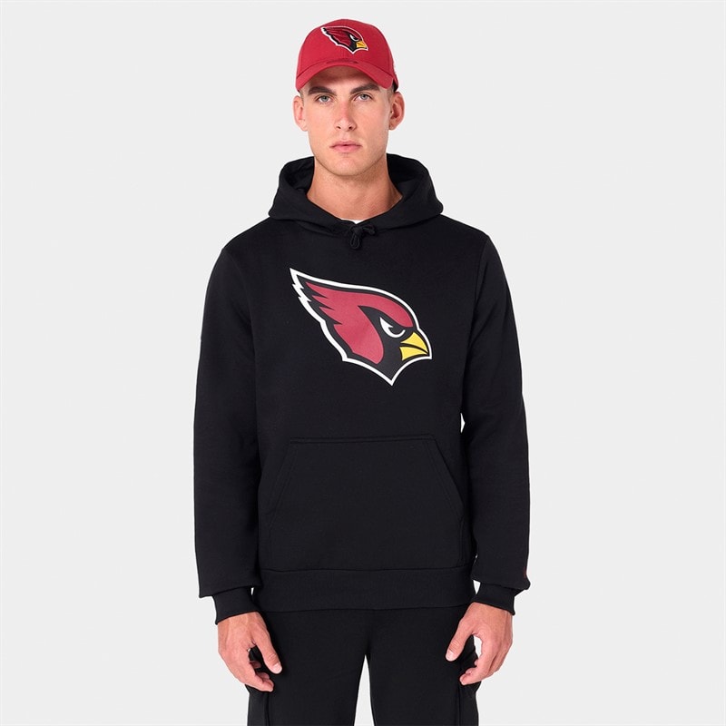 New Era Sweat à capuche Arizona Cardinals hommes - Noir/Blanc