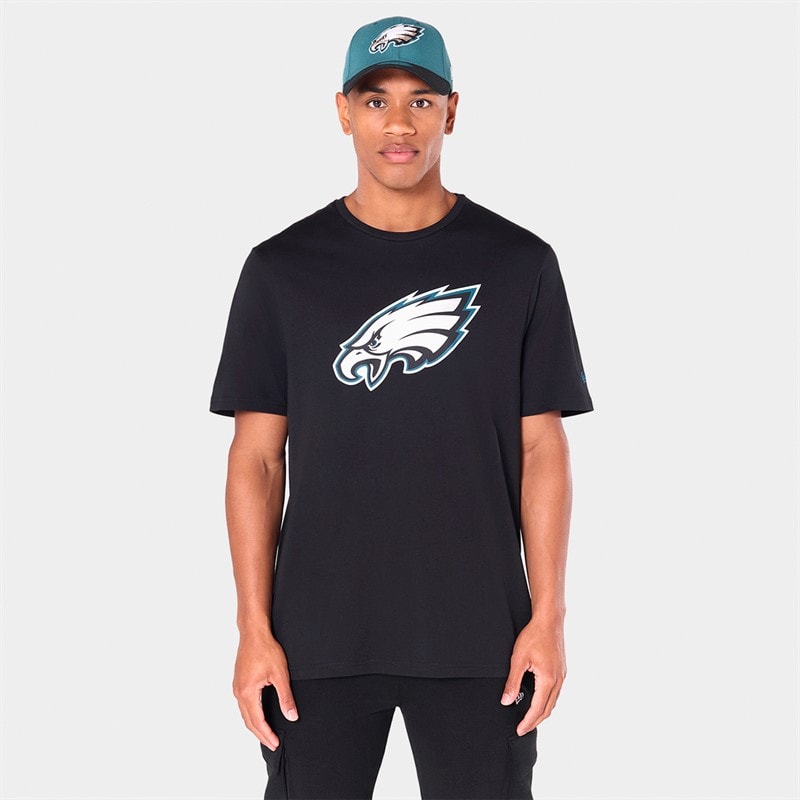 New Era Mężczyźni koszulka Philadelphia Eagles - Czarny