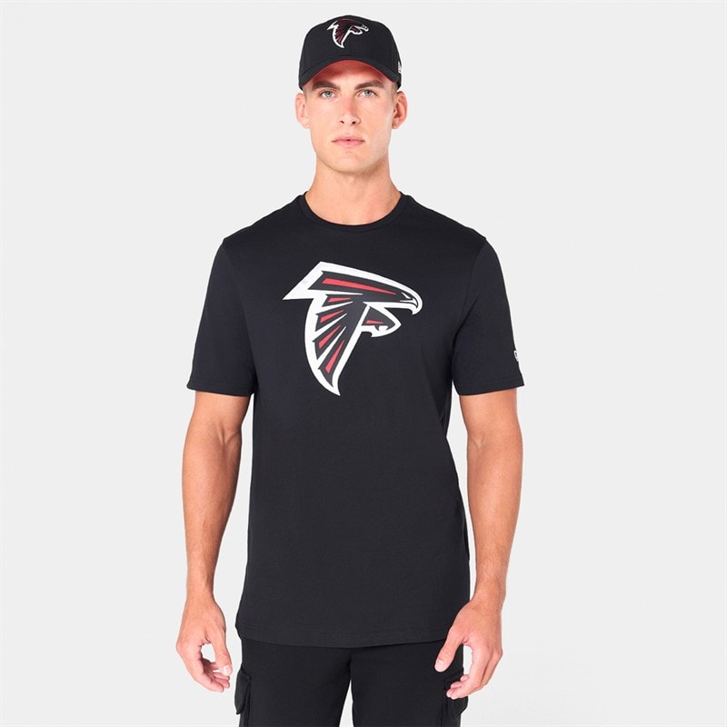 New Era T-shirt Atlanta Falcons hommes - Noir/Blanc