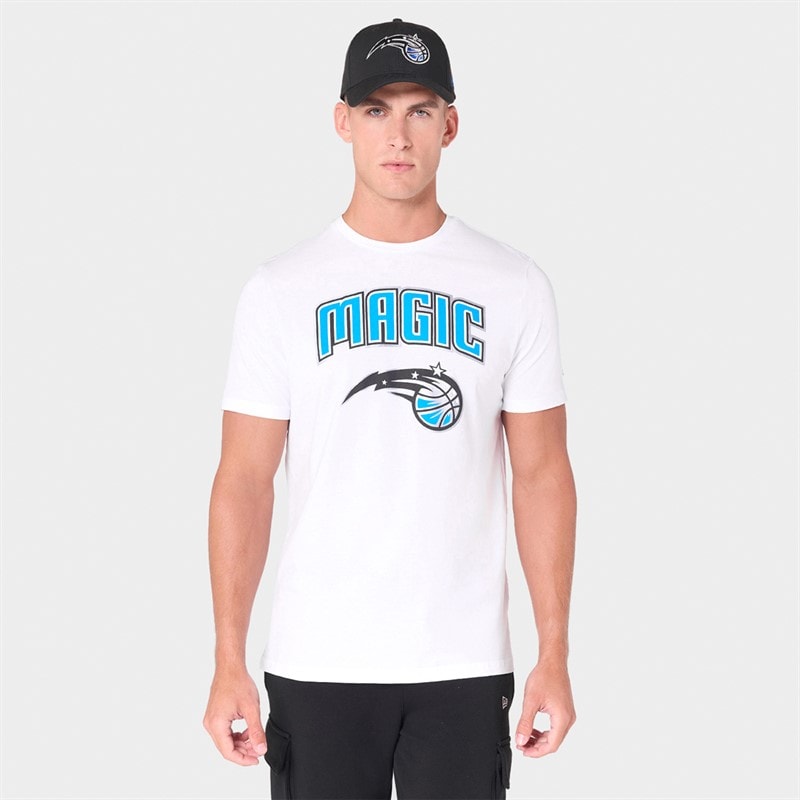 New Era T-shirt Orlando Magic hommes - Blanc