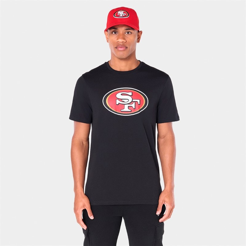 New Era T-shirt San Francisco 49ers hommes - Noir