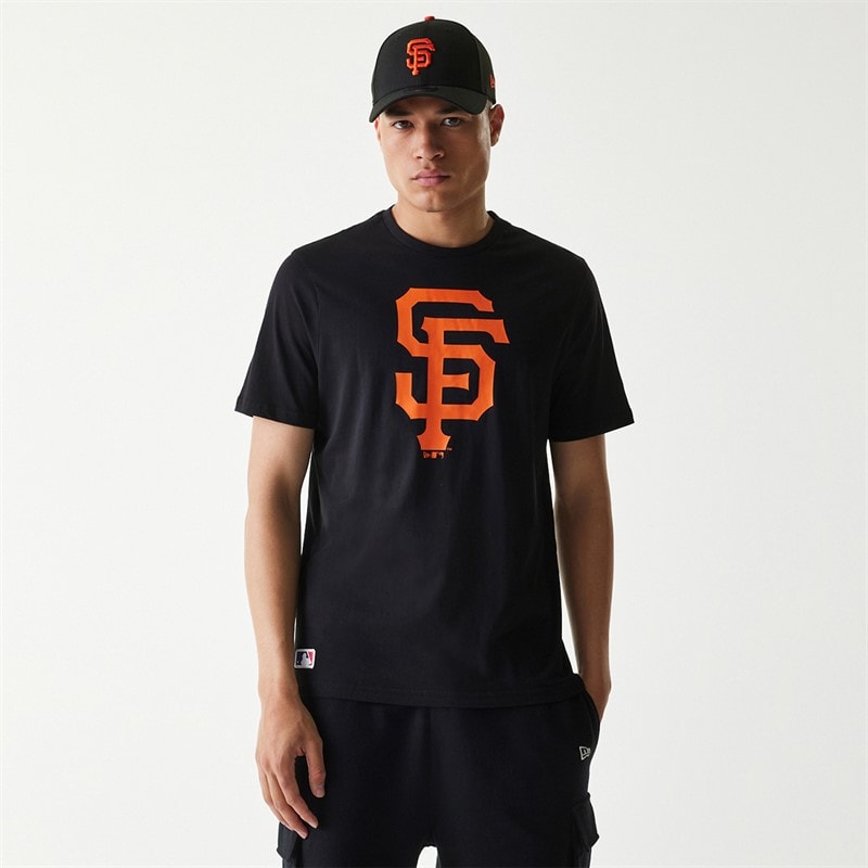 New Era T-shirt San Francisco Giants hommes - Noir