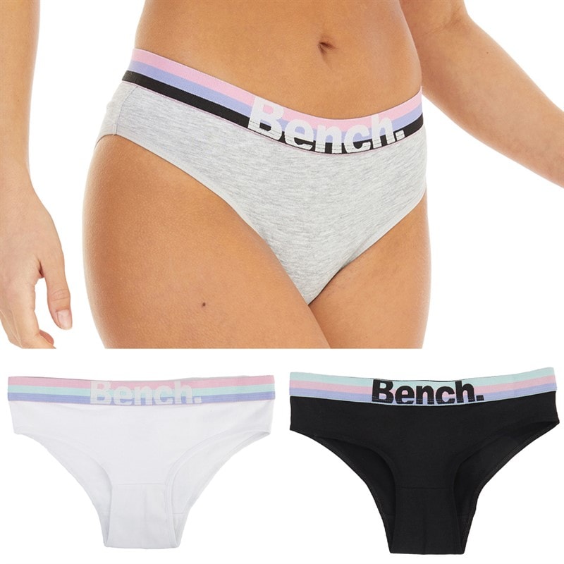 Bench Damskie majtki Morgana w opakowaniu 3 sztuki - Assorted