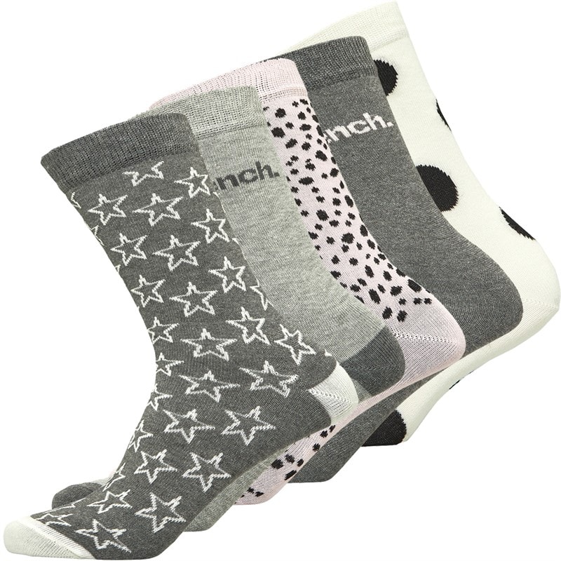 Bench Damen - Berenice Fünferpack Kniestrümpfe - Multi