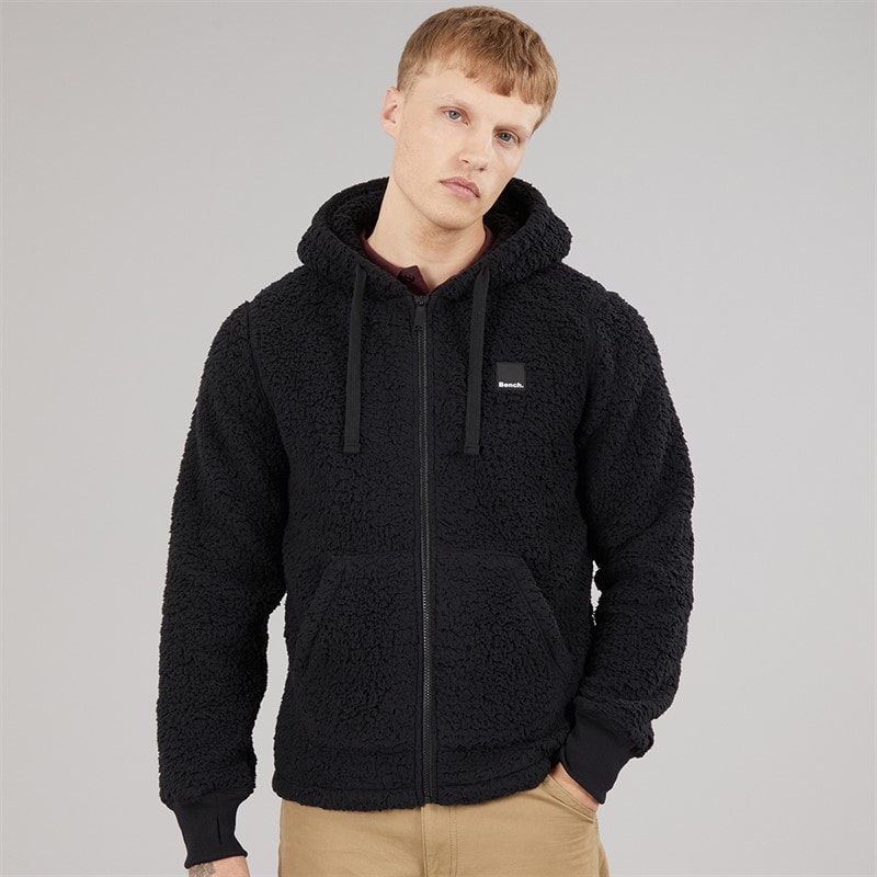 Bench Mężczyźni bluza z kapturem Tommy - Czarny