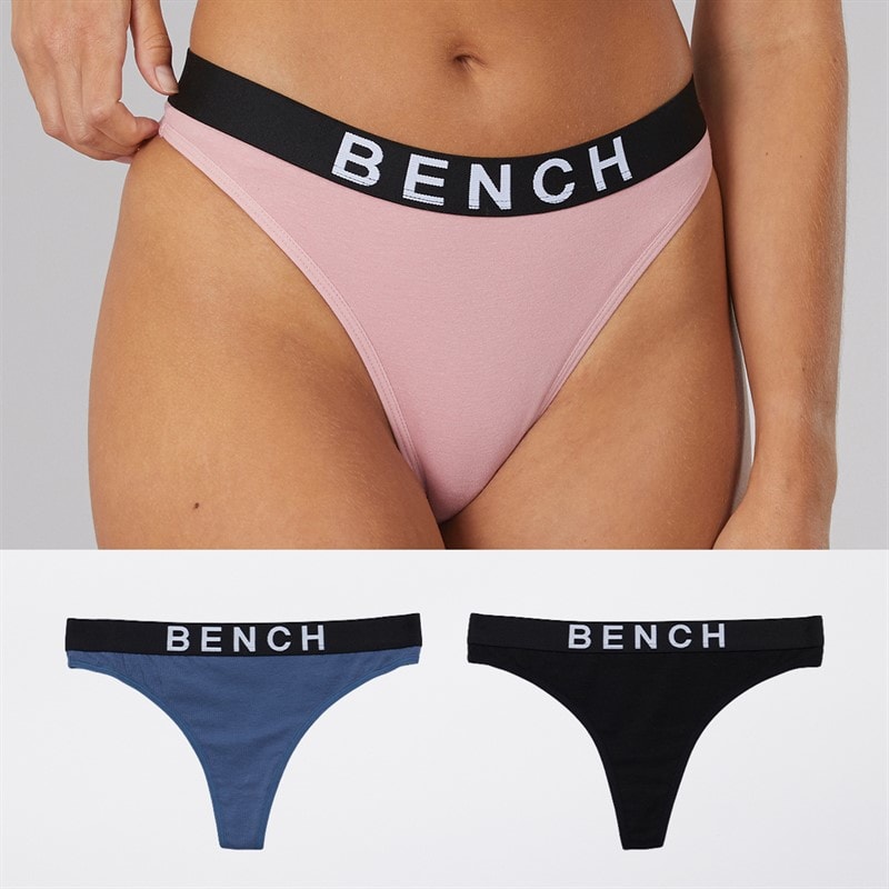 Bench Damskie jaclin trzypak stringów - Multi