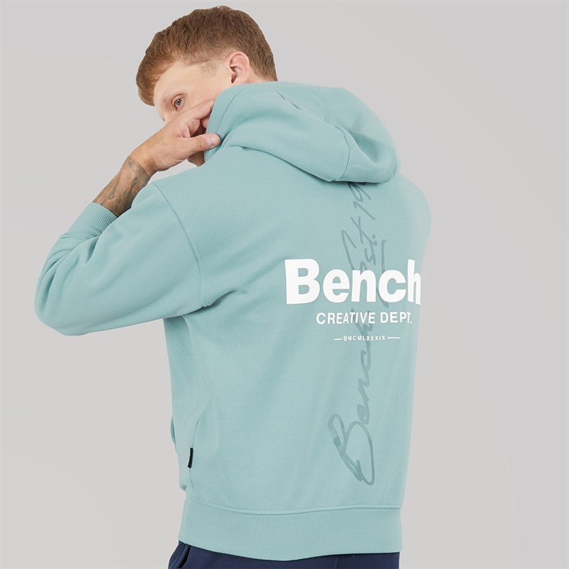 Bench Mężczyźni bluza z kapturem bardel oversize - Powder Blue