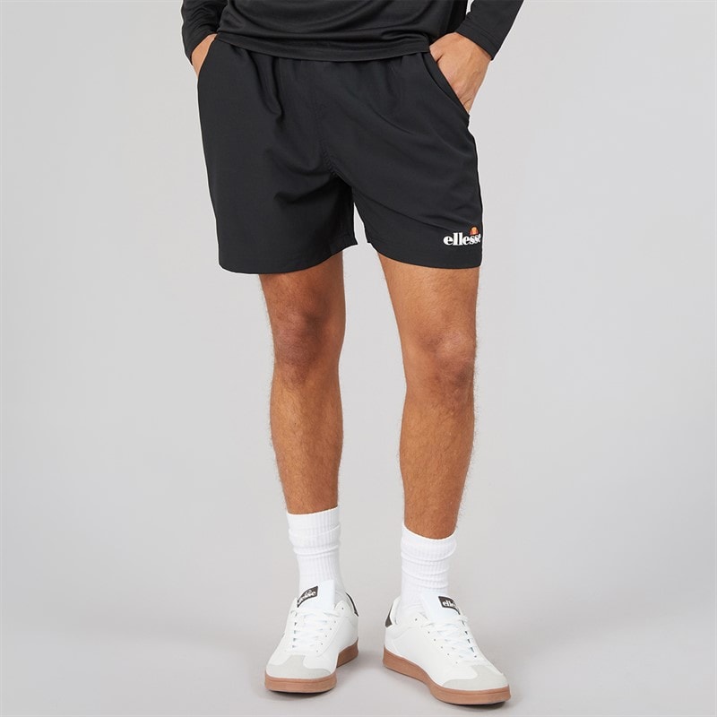 Ellesse Shorts de course Beveth 7 pouces hommes - Noir