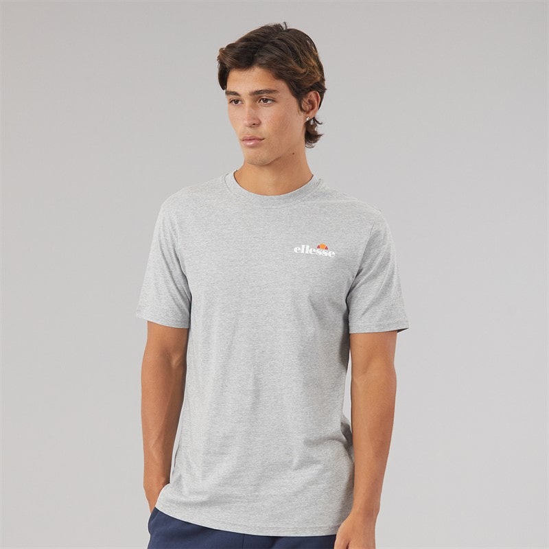 Ellesse Herren - Malbory 2 Left Chest T-Shirt - Grey Marl