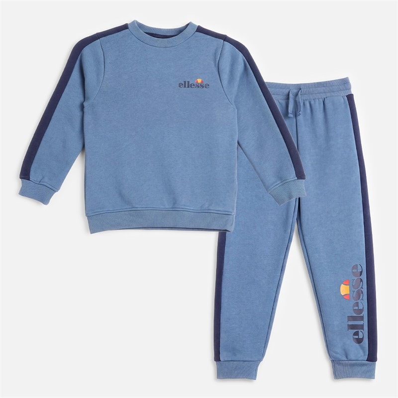 Ellesse Jungen - Orion Sweatshirt Und Jogginghose - Blau