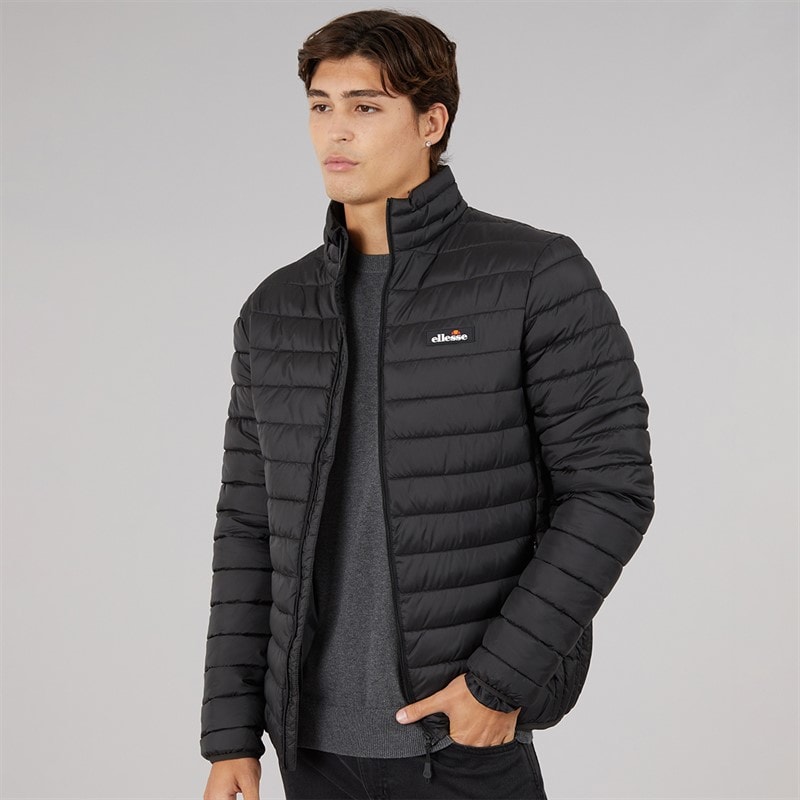 Ellesse Herren - Omak Wattierte Jacke - Schwarz