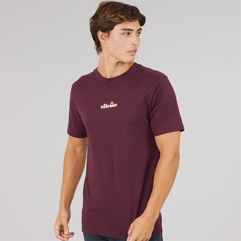 Ellesse Mężczyźni t-shirt Ollio 2 - Ciemnofioletowy
