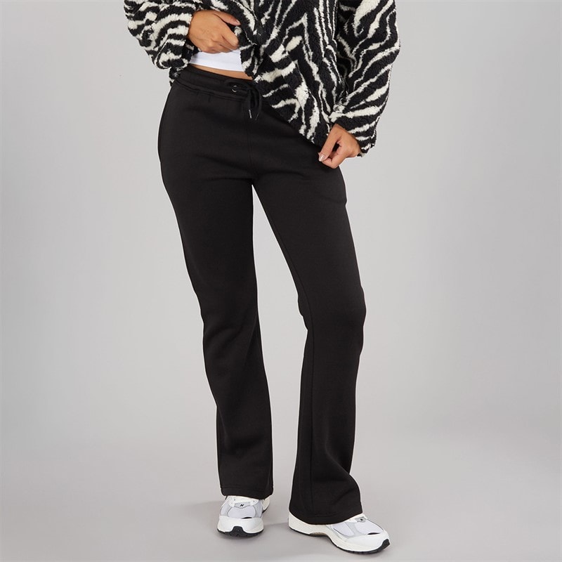 Board Angels Damen - Kick-Flare-Jogginghose - Schwarz