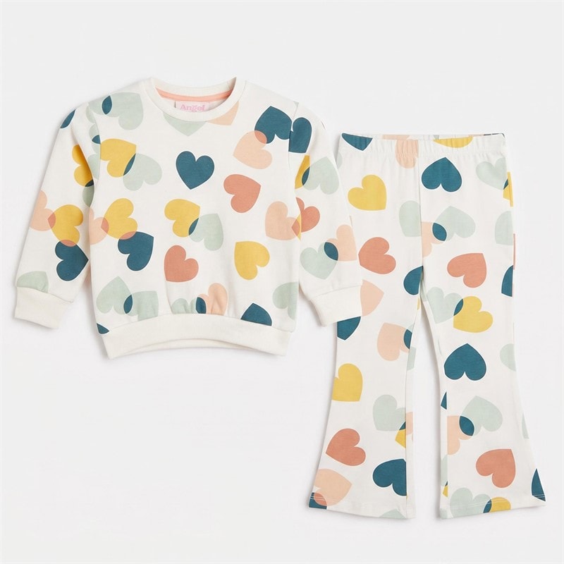 Board Angels Kleinkind Mädchen - Sweatshirt- und Schlagleggings-Set - Multi