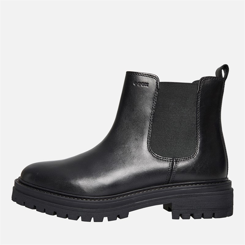 GEOX Damen - Iridea Chelsea-Stiefel - Schwarz