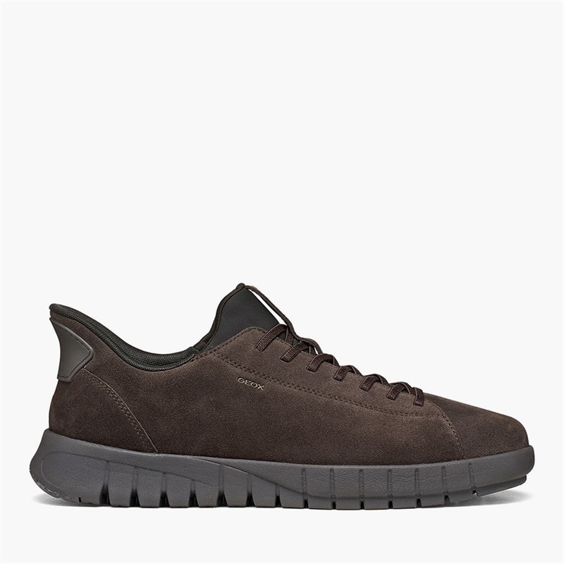 GEOX Herren - Flextride Fast In Plus Sneaker - Chocolate