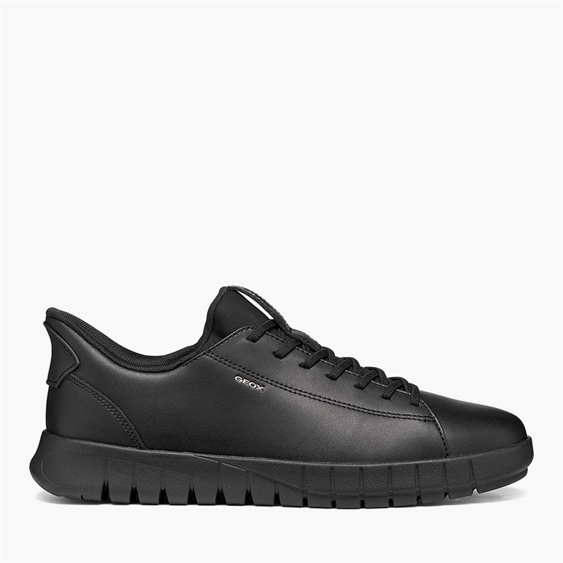 GEOX Herren - Flextride Fast In Plus Sneaker - Schwarz