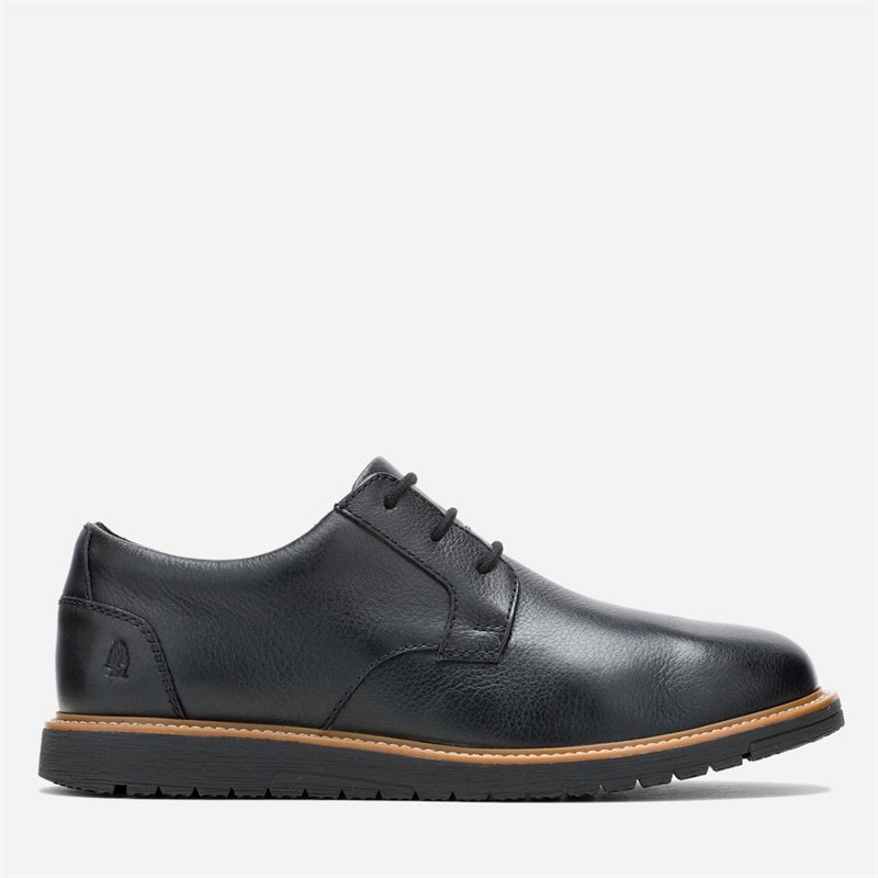 Hush Puppies Herren - Jenson Oxford Schuhe - Bold Black Leather