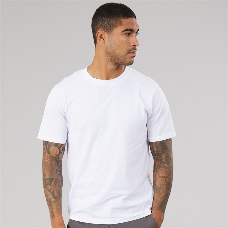 JACK & JONES Heren relaxed t-shirt - Wit
