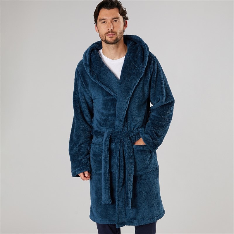 Kangaroo Poo Robe à capuche hommes - Petrol