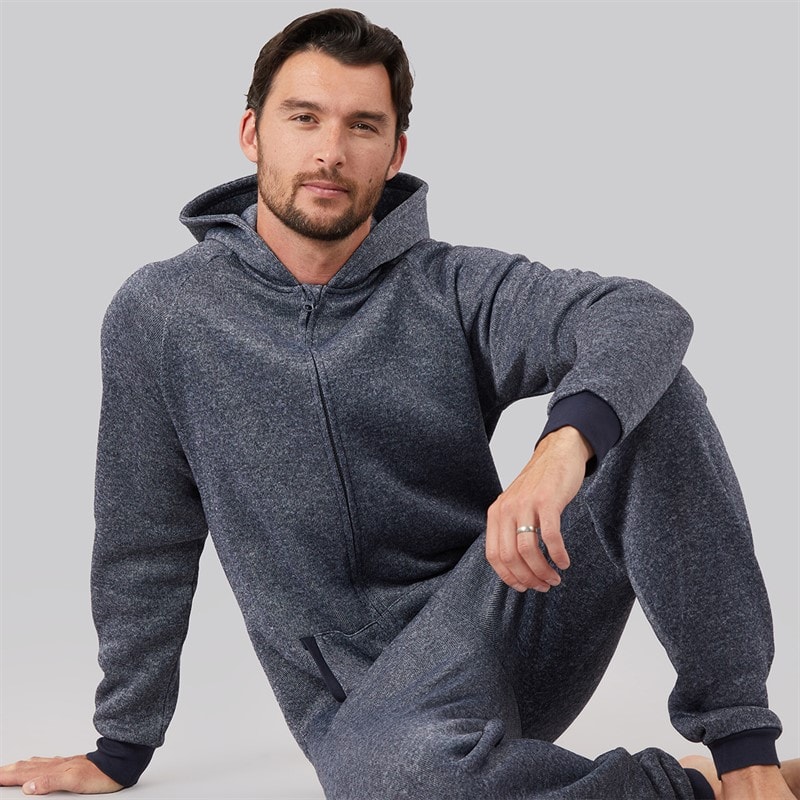 Kangaroo Poo Herren - Einteiler - Navy Mix