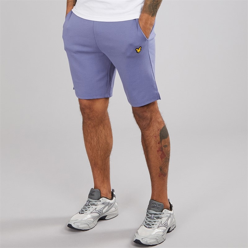 Lyle And Scott Vintage Herren - Fly Fleece Shorts - X656 Explorer Blue