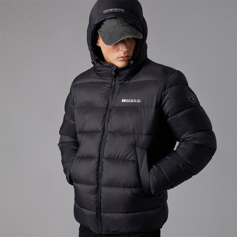 Napapijri Heren anders 2 puffer jas - Zwart