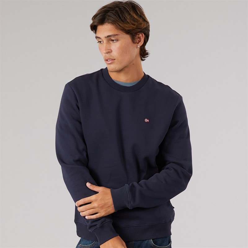 Napapijri Herren - Balis Rundhals-Sweatshirt - Blue Marine