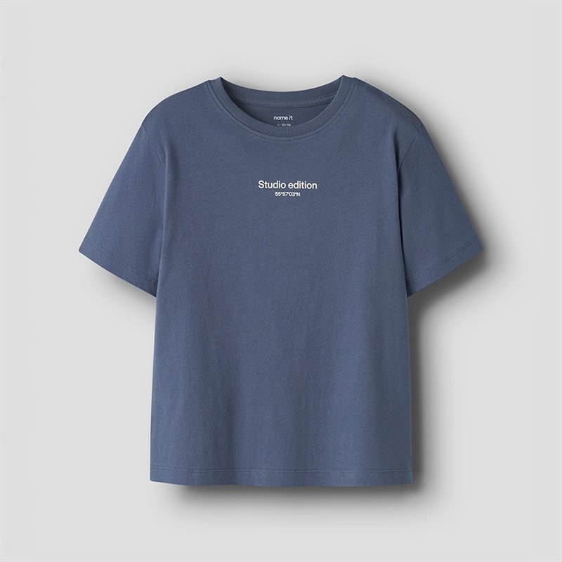 Name It T-shirt Brody garçons - Vintage Indigo
