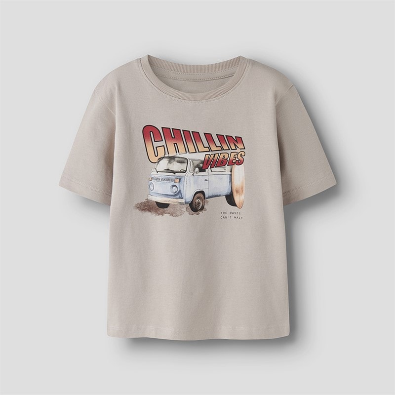 Name It Chłopcy t-shirt Jayde - Chateau Gray
